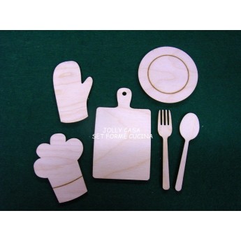 SET 6 FORME CUCINA