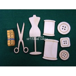 SET 6 FORME SARTA + NASTRO