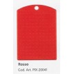 MEDAGLIONE PORTACHIAVI ROSSO