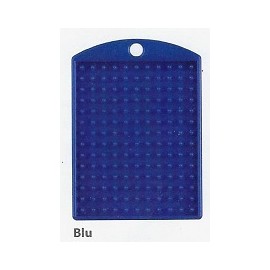 MEDAGLIONE PORTACHIAVI BLU
