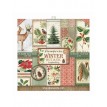 BLOCCO 10 CARTE WINTER BOTANIC